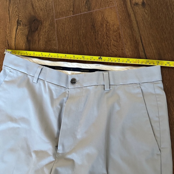 Brooks Brothers Chino Pants Mens 36x30 Beige Clark Advantage Stretch Casual - Picture 2 of 6